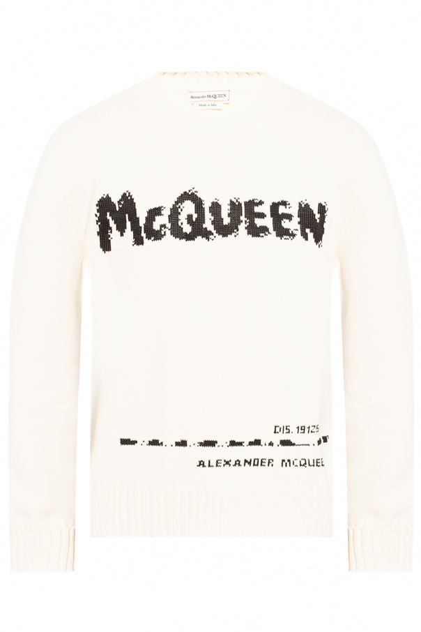 Alexander McQueen Rib-knit sweater with 36-40